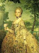 Anton Raphael Mengs maria luisa of parmathe princess of asturias Spain oil painting artist